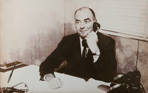 Founding general manager from 1958-1979, George Barlin.
