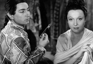 A scene from the French film "Les enfants du paradis"