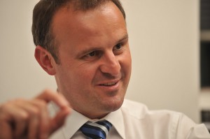 Minister for Sport and Recreation Andrew Barr