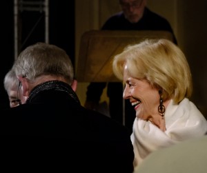 Governor General Quentin Bryce arrives at Albert Hall.