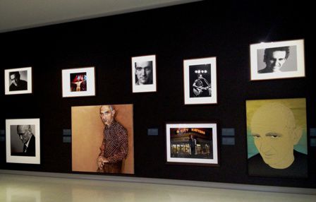 A wall of the Paul Kelly exhibition