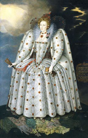 Portraitof Elizabeth I by Marcus Gheeraerts the Younger-1592