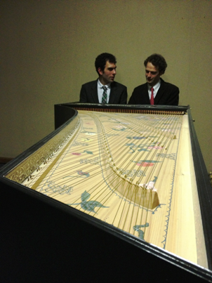  Anthony Abouhamad  and Adam Jaffe on harpsichord