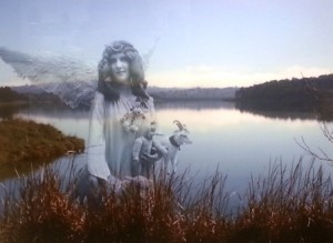 The winner,  "Our Lady of Lake Ginninderra," by Brenda Runnegar