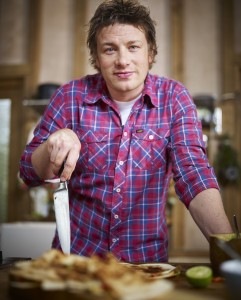 Celebrity chef Jamie Oliver. 