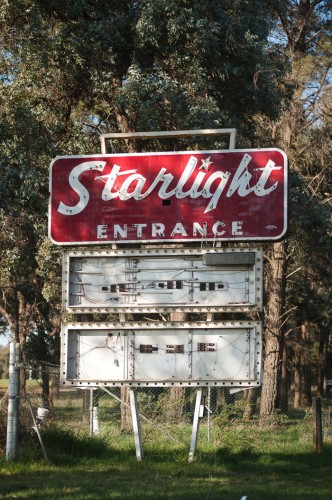 The Starlight sign as it used to be...