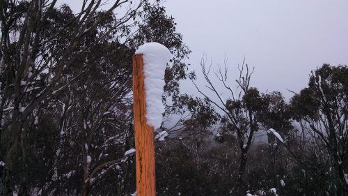 Snow at Mount Franklin 2