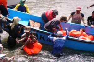 Less glamorous--asylum seeker boat 
