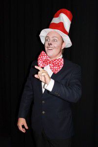 Adam Salter as The Cat in the Hat.