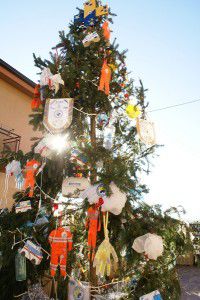 The Ambulance Service Christmas tree.