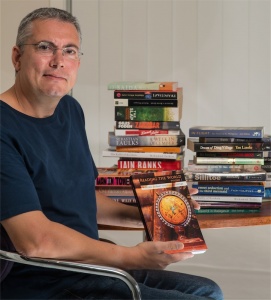 Author John R Brookes… “With a book, you’re in the mind of somebody who’s lived there, so you’re getting a certain insight.” Photo by Gary Schafer