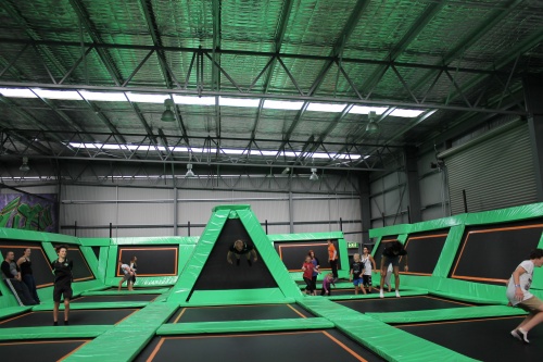 flip out trampolines