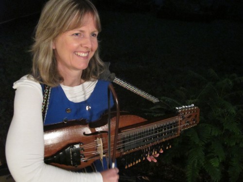 Ingrid and her nyckelharpa...  Pining for the Fjord is performing over the June long weekend at the Peak Festival. 