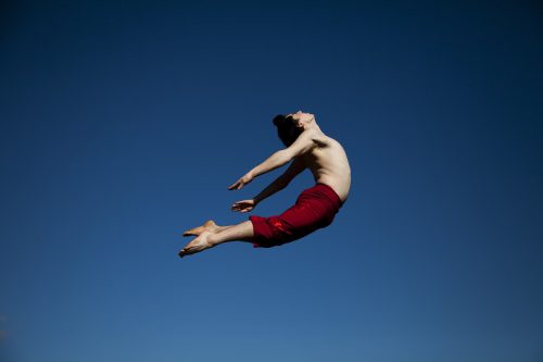 Dancer Jamie Winbank, photo by   by Lorna Sim