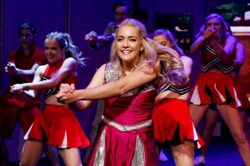 "Legally Blonde" star Mikayla Williams as Elle Wood. 