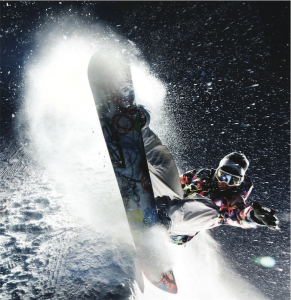 Kevin Pearce in action before his crash in “The Crash Reel”. 