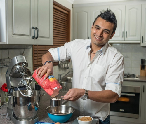 Chef Rishi Desai… “‘MasterChef’ taught me to think hard about cooking. Before the show I wanted to create modern Indian food but didn’t know how. I discovered how through my experience.” Photo by Gary Schafer