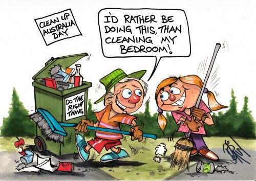 clean up aust day