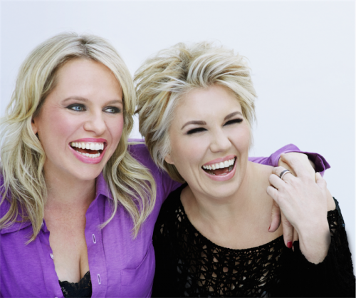 Country singers Beccy Cole, left, and Melinda Schneider… here on March 1.