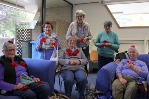 dickson library knitters