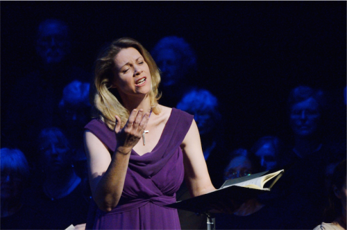 Mezzo-soprano Christina Wilson as Dejanira. Photo by Peter Hislop 