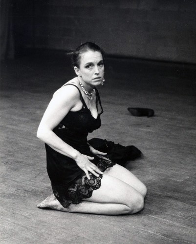 Elizabeth Cameron Dalman, in Gin Woman Distress, Choreography by Eleo Pomare 1966  photo by the late  Jan Dalman