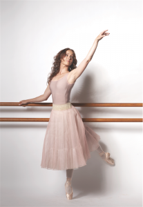 Ballerina Madeleine Eastoe… here to play the lead role in “Giselle”. Photo by James Braund 