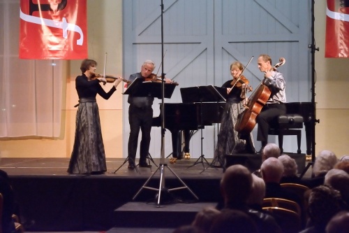 New Zealand String Quartet. Photo Peter Hislop