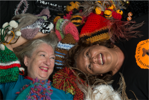Annie Byron, left, and Paula Delaney Nazarski in "Head Full of Love". Photo by JamesPhoto