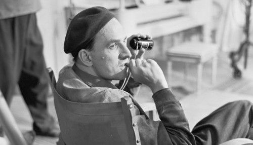 Director Ingmar Bergman, 1957