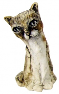 Paul Dumetz's ceramic  ‘Cat’