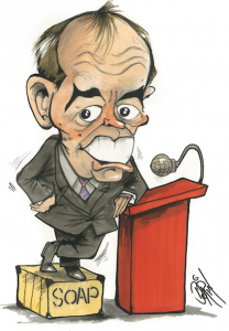 Caricature of Bill Shorten by PAUL DORIN