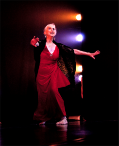 Elizabeth Dalman… dancing at The Q. 