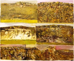 ‘Six Days at Bundanon and I Give Thanks to Boyd,’ 2001, oil on canvas. Courtesy the artist and Utopia Gallery
