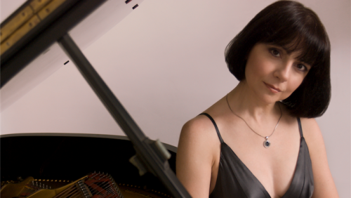 Argentine-Australian pianist Marcela Fiorillo… performing at the School of Music.