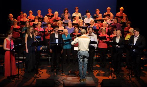 Roland Peelman conducts Song Company and CCS Chorus Photograph by Hou Leong