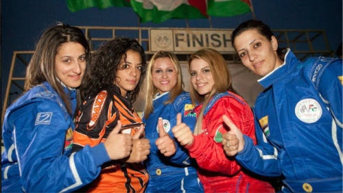 The Speed Sisters… stars of the Arab Film Festival. 