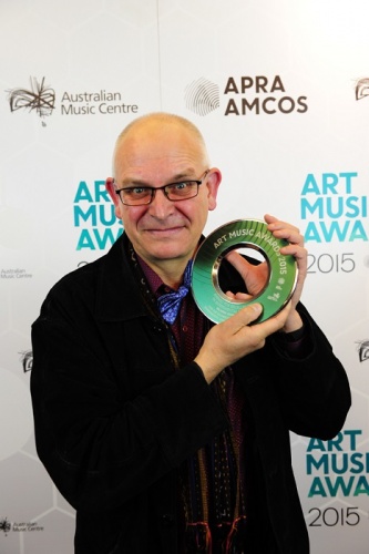 Happier days: Richard Johnson at the ART Music Awards 