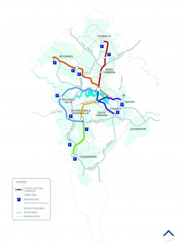 Transport Canberra - Light Rail Plan