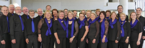 Rhythm Syndicate Choir… marking its 25th anniversary with a performance of songs from jazz, gospel, classical, Broadway and pop. 