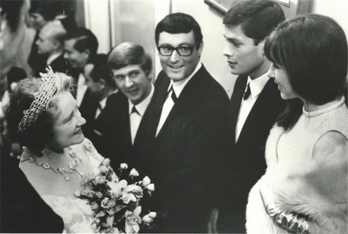 The Seekers meet the Queen Mother in 1966.