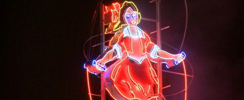 Sellout -a still from  Lawrence Johnston's 'Neon'