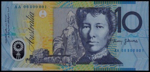 Dame Mary on the $10 