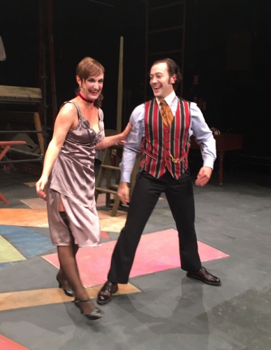 Helen McFarlane as Jenny Diver and Tim Sekuless as Mack the Knif