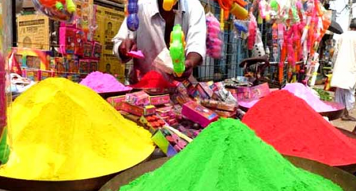 Colours for Holi Mela