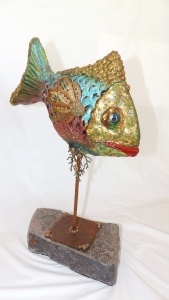 Janice Lurent - Beaded Fish 1