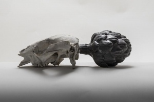 Skull Artichoke by Rosalind Lemoh