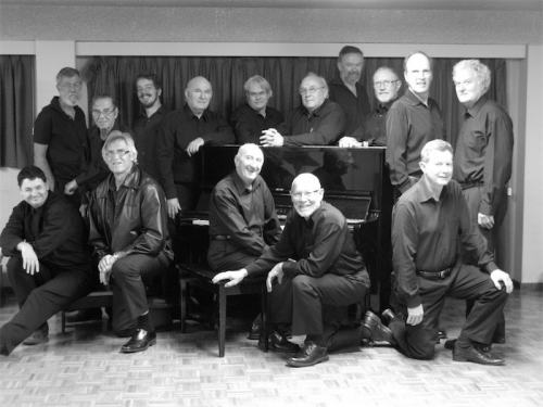 Canberra Men’s Choir… singing classical and modern songs in a Wednesday “Lunchtime Live”. 