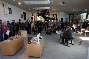 In the Nishi Gallery, photo Peter Hislop