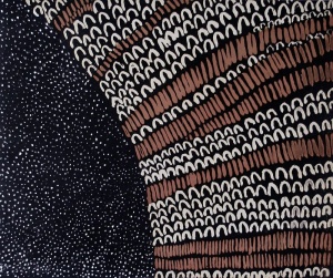 Lena Nyadby, 'Starry Night in Jimbirla and Dayiwool Country', 2015, Etching. Printer: Basil Hall 